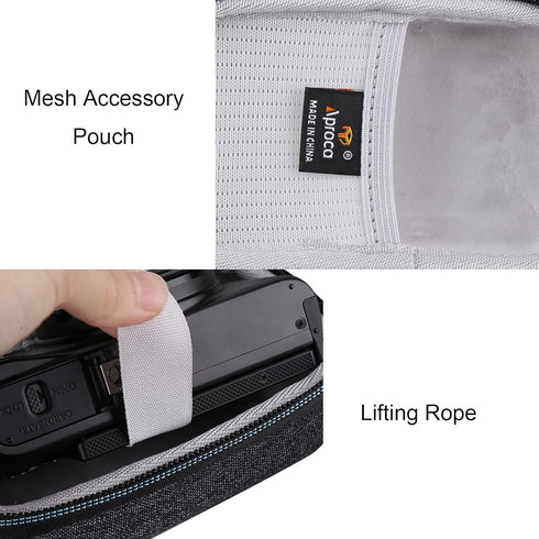 Aproca Portable Hard Travel Storage Case for Canon PowerShot SX740 / SX620 HS Digital Camera and Accessories
