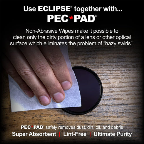 Eclipse Optic Cleaning Solution - Camera Lens and Digital Sensor Cleaner Fluid - Works with All Cameras, Binoculars,