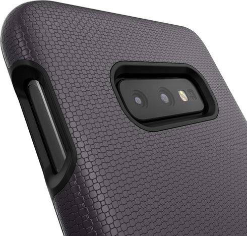 Crave Dual Guard for Samsung Galaxy S10e Case - Shockproof Protection Dual Layer Case in Black