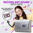 KLIM K8 Cassette Cassette Tape Player Portable - Recorder - NEW Version - AM/FM - Built-in Microphone & Speaker