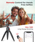 Fuloview Phone Tripod with Wireless Remote, Mini Stand Compatible with Cell Phones, Cameras