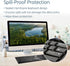 Kensington KB150 2.4GHz 104-key, (K75561NA) EQ Wireless Keyboard, Full Size, Wireless Connection, Spill-Proof, Black