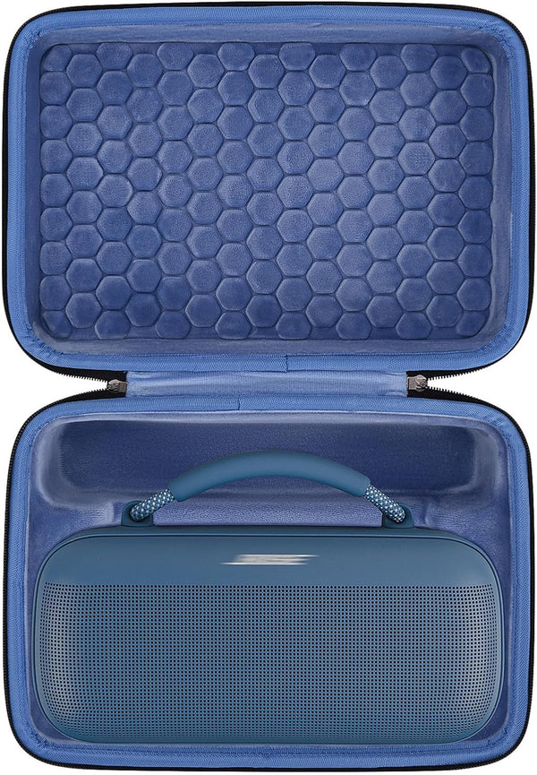 Geekria Shield Speaker Case Compatible with Bose Soundlink Max, Hard Shell Portable Speaker Protective Carrying Bag