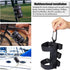 co2CREA Portable Speaker Mount for Most Bluetooth Wireless Speakers, Outdoor Speaker Adjustable Strap Attachment Accessory Holder Bar Rail for Golf Cart Railing Bike Boat