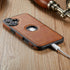 C Casus 17, 6.3 (2025) Casus Magnetic Leather Case for iPhone MagSafe Compatible, Business Classic Style, Shockproof