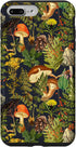 iPhone 7 Plus/8 Plus Case, Mushroom Woodland Scene with Elderberries, Fungi, Nature Shrooms