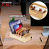 Modern Innovations Bamboo Device Organizer Charging Station for Multiple Devices (Natural) - Desk Docking Stand