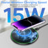 Phencaser 16 15 14 13 12 11 15W S23/S22/S21/S20/S10, Pro/3/2, 2 Pack Wireless Charger, Wireless Charging Pad Compatible