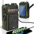 Emergency Crank Radio - Emgykit 4000mAh AM/FM/WB/SW/NOAA Weather Radio with Bluetooth, Flashlight, SOS Alarm