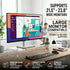 20 inch, Japard Acrylic Monitor Stand, Premium Large Monitor Riser Crystal Clear Acrylic Computer Stand Laptop Desk