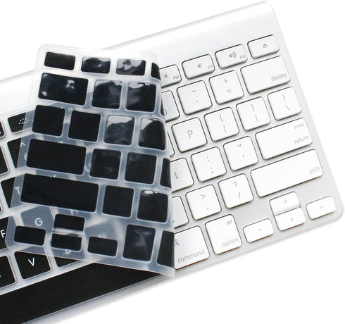 ProElife Ultra Thin Silicone Keyboard Protector Cover for Apple Wireless Keyboard with Bluetooth MC184LL/B (Model