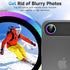 YWXTW Camera Lens Protector for iPhone Air, Individual Anti Scratch Metal Ring Tempered Glass Camera Screen Protector