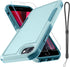 RMOCR Case for iPhone 8/7/SE 2022 2020, with Screen Protector,Military Grade Heavy Duty