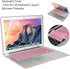iCasso 12 Inch 5 1, 12'' A1534 Compatible with MacBook Case Bundle in Ultra Slim Plastic Hard Cover with Sleeve,Screen