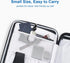 EEEKit 2 Pack Mini Retractable Cable USB Optical Mouse in White