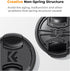 K&F Concept 52mm Lens Cap Cover, 4-in-1 Center Pinch Lens Cover with Anti-Loss Keeper Leash & Microfiber Cleaning Cloth