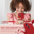 SURPHY iPhone 13 Case (6.1", 2021) - Red Liquid Silicone with Screen Protector, Camera Protection & Soft Microfiber
