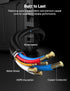 2RCA 3.3FT, 2RCA 2RCA Audio Cable Male to Male Stereo Audio RCA Cables, Dual Shielded Hi-Fi Stereo Cord with Gold