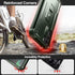 Dexnor Case for Samsung Galaxy S21, Built-in Screen Protector and Kickstand, Heavy Duty Military Grade Shockproof Cover