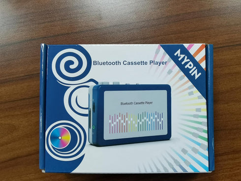 Bluetooth Cassette Player with Headphone, Portable Tape Player with Bluetooth Output, 2 AA Battery or USB Power Supply