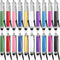 Relaxweex 20 Pcs Mini Stylus Pen Capacitive Resistive Touchscreen Pens Retractable Stylus Pen