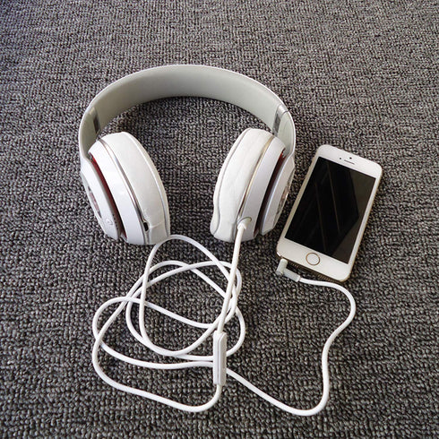 Replacement Audio Cable with Microphone and Control for Beats Headphones Solo, Studio, Pro, Detox, Wireless, Mixr,