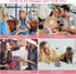 Svemei 2PCS Pairing,40H Portable Bluetooth Speaker, Cute Cat Mini Wireless Speakers with Loud Stereo Sound, Built