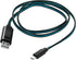 SumacLife Electroluminescent Lightning Sync and Charge Micro USB to USB Cable, 2.9-Feet (SLLtnMUSBUSBBLU)