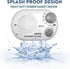 Shower Radio - Includes Carrying or Hanging Strap. Portable Design Perfect for Bathroom, Kitchen, and Outdoor. Built
