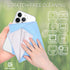 5 Pack 12 12 Eco-Fused Oversized Microfiber Cleaning Cloths XL - - x - Double-Sided - Microfiber & Suede