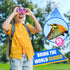 LET'S GO! Binoculars for Kids, Compact High Resolution Shockproof Design