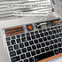 Portable Bluetooth Keyboard, 7-Colors RGB Backlit Mini Keyboard, Rechargeable Ultra-Slim Tablet Keyboard for