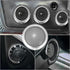 X AUTOHAUX 2pcs 10" Speaker Grille Cover, Round Subwoofer Grille Horn Protective Guard, Silver Tone Car Accessories