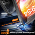 16 9H 2 Pack TOCOL for iPhone Screen Protector, Full Coverage Hardness Easy Installation Military Grade Shatterproof HD