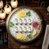8Pcs 2.4x1.4x0.98in LOGOFUN Artificial Oysters Model Fake Shellfish Seafood Photography Prop Simulation Oysters Prop