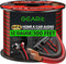 GearIT Pro Series 12 Gauge Speaker Wire Cable - 30.4 Meters / 100 Feet, Black Red, CCA HiFi Audio for Car Audio and