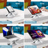 Heavy Sturdy Aluminum Writing Drawing Stand Tablet Riser for iPad, Samsung Tab, Surface Pro, with Cooling Fan