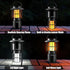 Outdoor Bluetooth Speakers, LED Flame Light, Wireless Portable Speaker, IP65 Waterproof for Camping/Patio