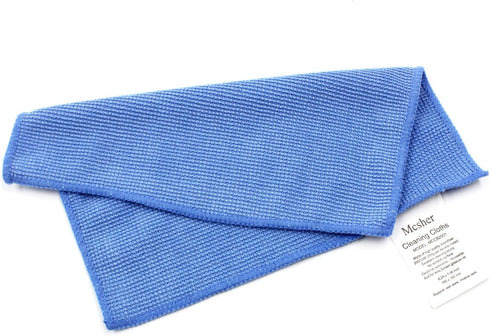 6 6"x 7" Inch Mcsher Microfiber Cleaning Cloths - Pcak, Blue