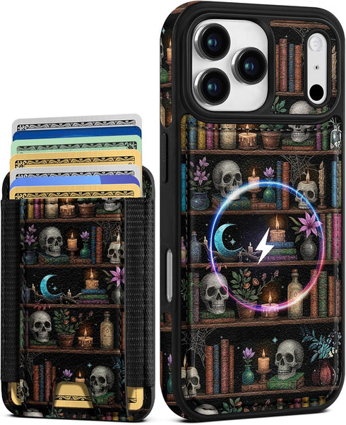 Shorogyt for iPhone 17 Pro Case Wallet - Fits 5 Cards, Compatible with