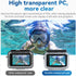 TELESIN Waterproof Case for DJI Action 4/3 Camera Accessories, Anti-fog Underwater Housing Shell Cage