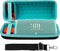 co2CREA Hard Carrying Case Replacement for JBL Charge 4 / JBL Charge 5 Waterproof Portable Bluetooth Speaker (Black