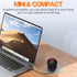 Mini Bass Speaker, mohoss Portable Plug-in Speaker with 3.5mm Aux Audio Input for Smartphones, Laptop