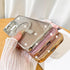 Fiyart iPhone 15 Plus Case, Compatible with MagSafe, Love Heart Plating Design, Magnetic Glitter Shockproof Back