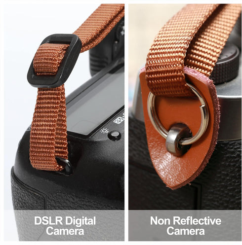 Ends,2" Padwa Lifestyle Green Flower Camera Strap for All DSLR Cameras,Double Layer Cowhide Wide Pure Cotton