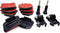 JINGXIN Helmet Mounts for GoPro - Flat Curved Adhesive Sticky Mount with Buckle Attachment, Compatible with Hero 11,