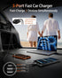 power-7 2 Pack 70W 3-Port 17/Air/16/15/14/13/12 S25/S24/S23, USB C Car Charger, PD/QC Fast Charging Cigarette Lighter