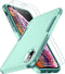 SPIDERCASE iPhone Xs Max Case, Light Green, with 10 FT Military Grade Drop Protection & 2 pcs Tempered Glass Protector