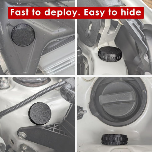 Ultra Strong Case for Apple AirTag, Waterproof & Shock Proof, Secure Attach for Hidden Tracking (4 Designs)