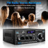 Home Audio Power Amplifier with Bluetooth, 100Wx2 Stereo Receiver, Dmyond Home Amplifiers with FM Radio USB, AUX, RCA